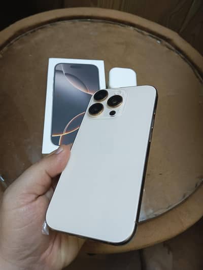 iphone 16 pro 128 jv with box charger &cable 100 health under warranty