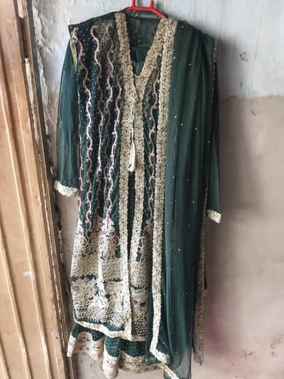 Heavy embroidery frock