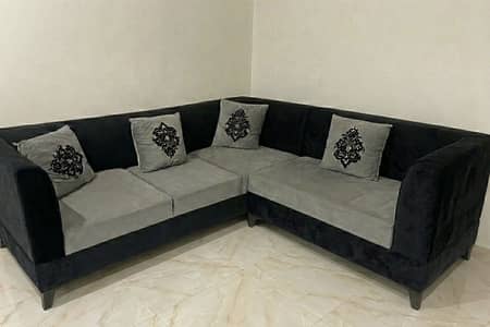 Clean L Shaped Couch