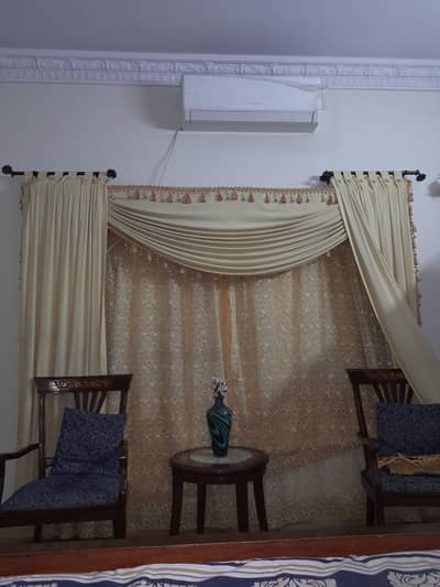 Bedroom window curtain