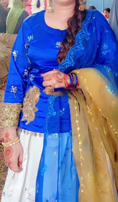 lahga kurti dupata just 2 hours wear