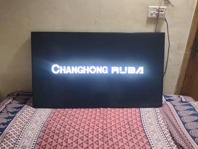 led 57" for sale line in screen