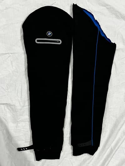 Bmw jacket sleeves for garage/room decor