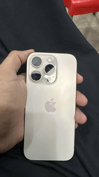 Iphone 16 pro JV Desert titanium
