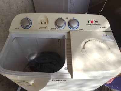 DORA Double washing & Dryer machine for sale with copper motors