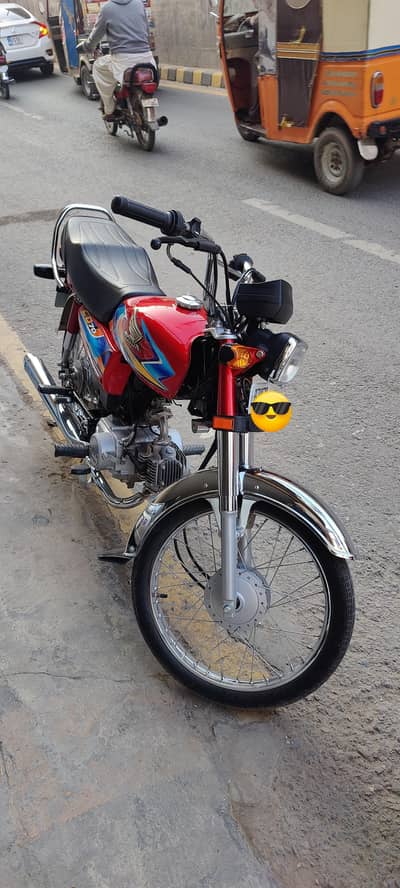 Honda cd 70 25/26  all new bike low mileage