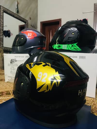 hyper Platinum helmets Available. .