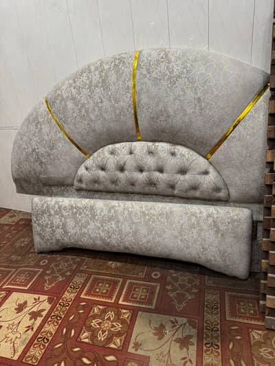 Bed with dressing Table