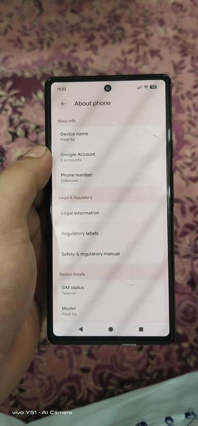 google pixle 6a good condition