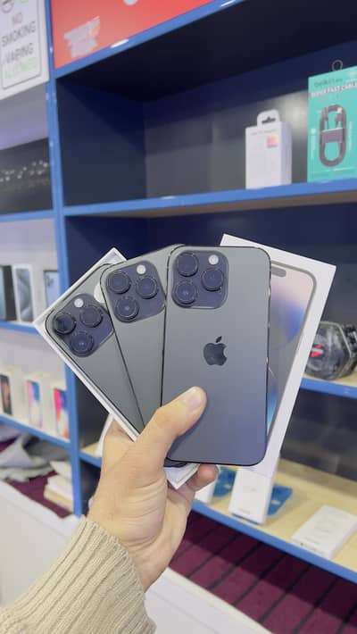 IPhone 14 pro 128GB JV+Dual sim Official PTA Waterpack Stock