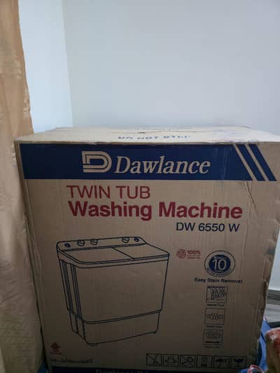 DW 6550 TWIN TUB WHITE LID (WHITE) Twin Tub Washing Machine