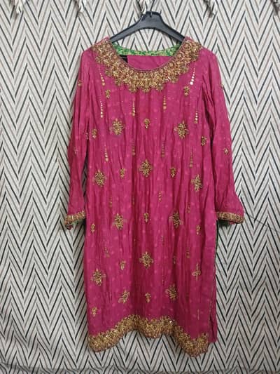 fully embellished 2 pc