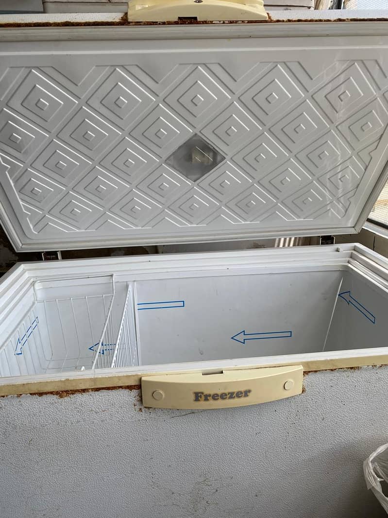 waves deep freezer 4