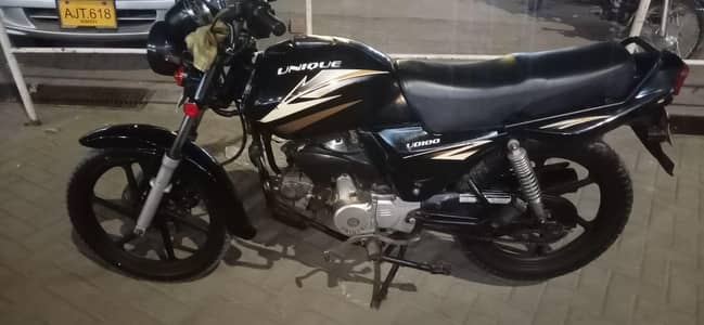 unique 100 Alloy rim self start Disc break seald engine