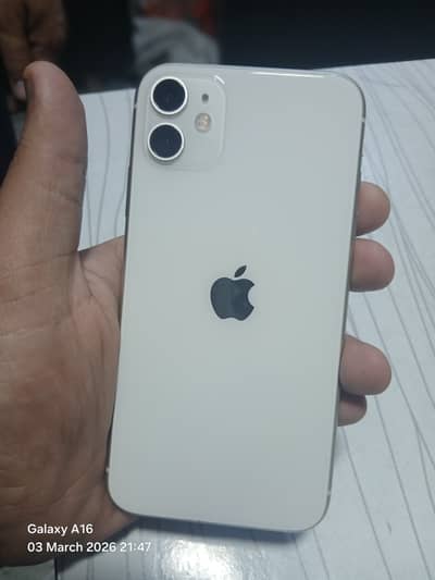 iPhone 11 PTA Approved – White – Box Available