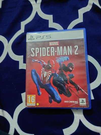 Ps5 disk Spider Man 2