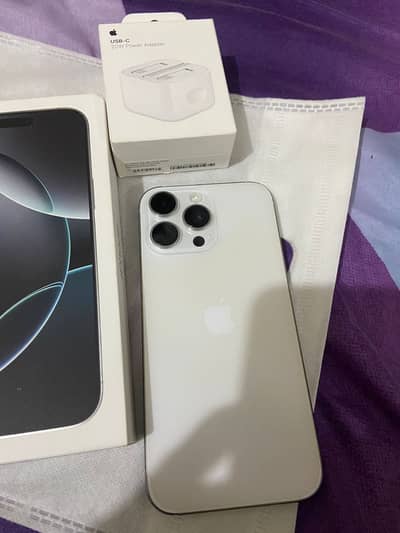 Iphone 16 pro Max 256gb PTA Approved