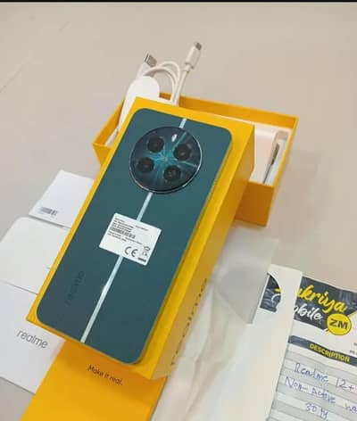 Realme 12+ 5G complete box for sale