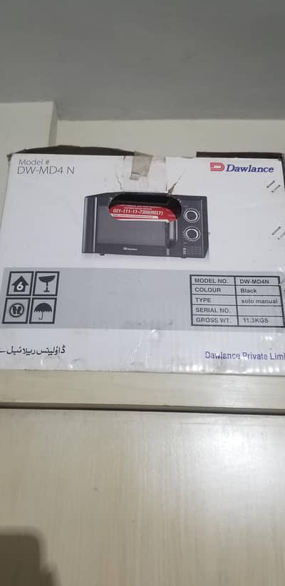 dawlance microwaves for sell