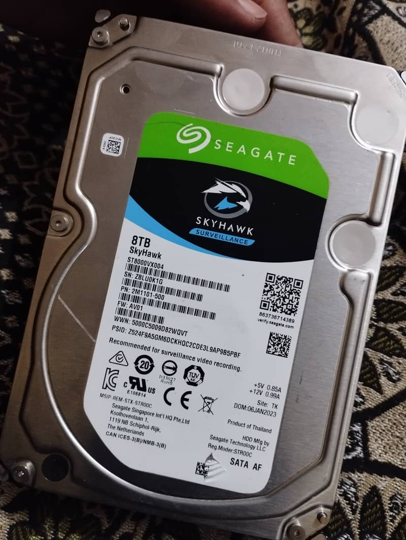 8TB HDD 0
