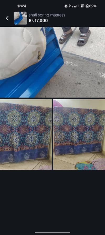 spring king size shafi matress