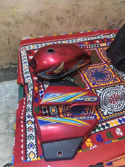 Bike FUEL TANK CD70 2019 genuine Tanki Or Taapy