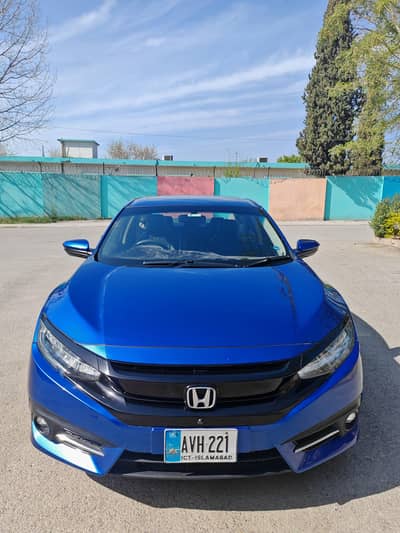 2022 Civic X Total genuine Blue Islamabad registered