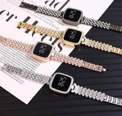 Women's crystal Bracelet Watch