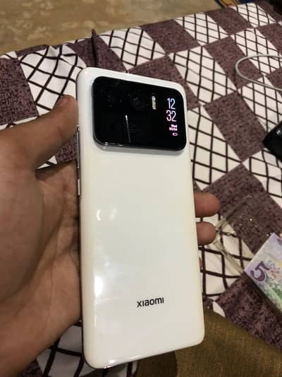 xiaomi 11 ultra 10/10 condition urjent sale uv sheet back protector