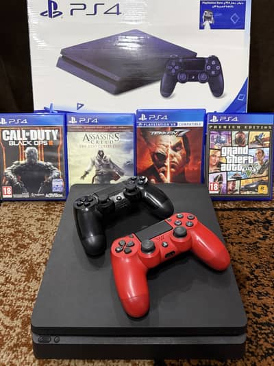PS 4 Slim 500 GB Non Jailbreak - Playstation 4