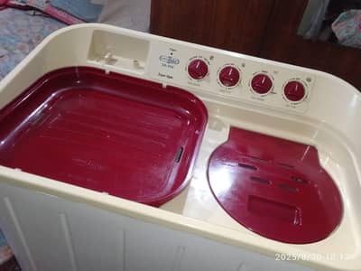 Super Asia washing machine twin tub model number SA-244 easy wash