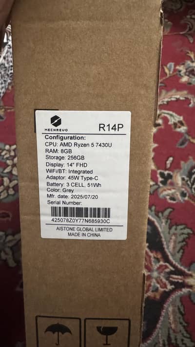 Mechrevo laptop fully packed not opened