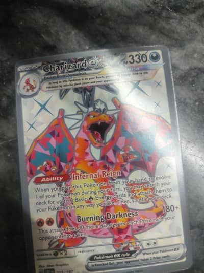 Original Pokemon Charizard ex full art
