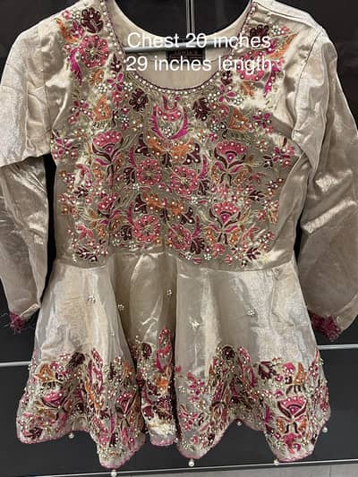 Peplum with flapper for sale