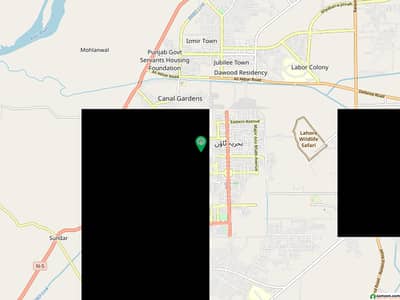 5 marla 100 feet main boulevard plot for sale