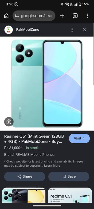 Realme c51 ,4gb + 4 gb ram + 128 gb rom double slit sim urgent for sal