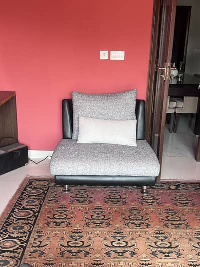 Grey and black leathered plus light grey sets