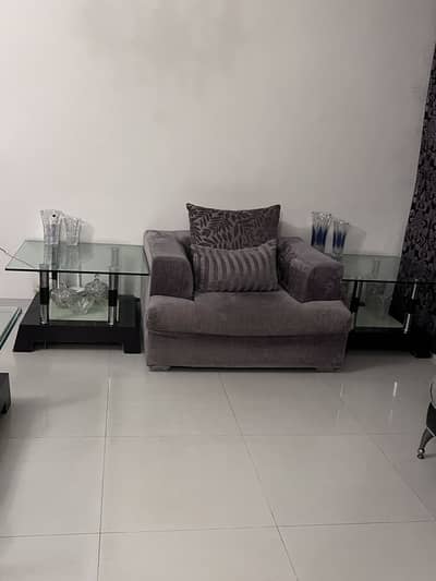 Grey and black leathered plus light grey sets