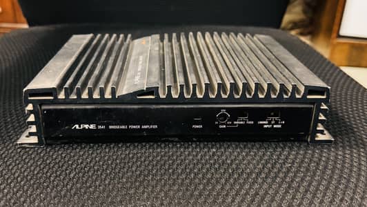 Alpine 2 channel car amplifier