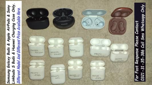 apple airpods samsung huawei sony original charging case available