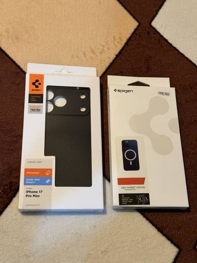 Iphone 17 pro max original spigen cases