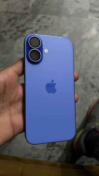 IPHONE 16 WITH BOX N CHARGER