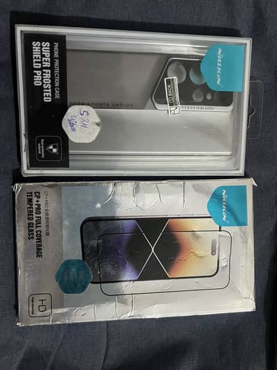 Samsung S24 Ultra cover & glass