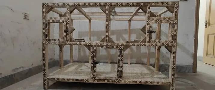 heavy Woden cage