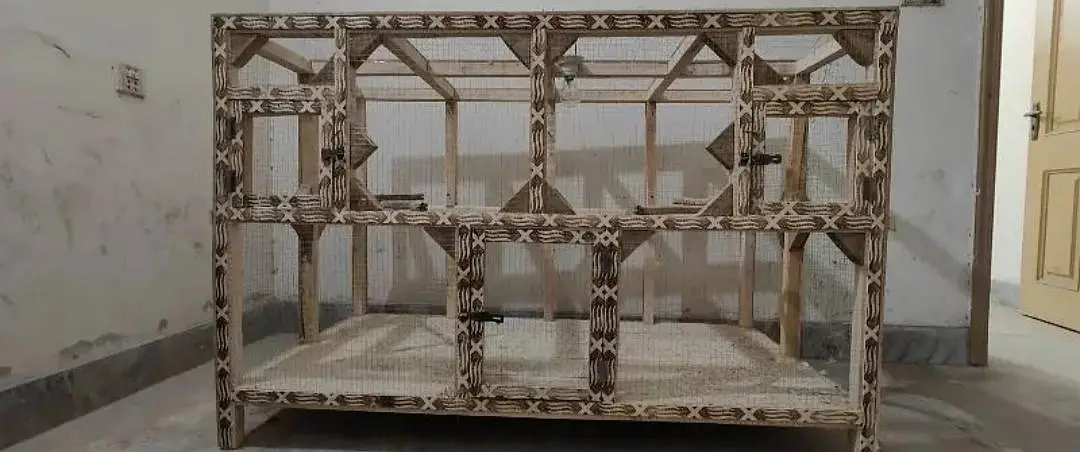 heavy Woden cage big size