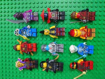 orignal Lego Ninjago minifigures