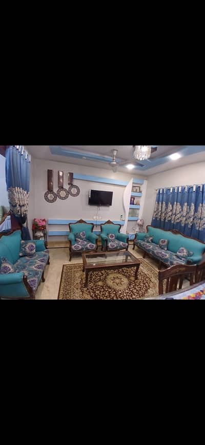 7 seater chinyoti wood sofa