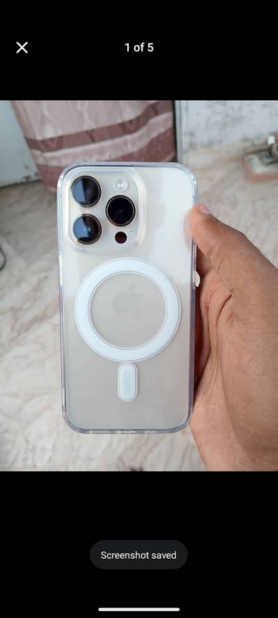 Apple iPhone 14 Pro. PTa approved. Good condition argent sell with box