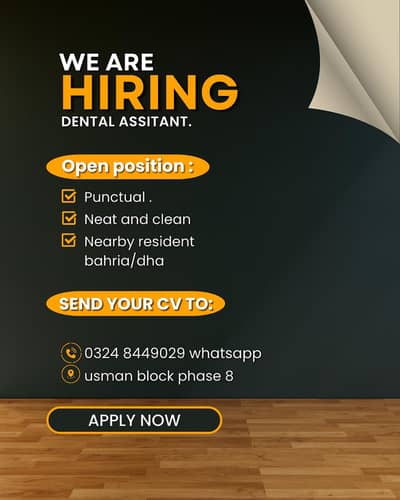 Associate Dentist / Dental assitant required