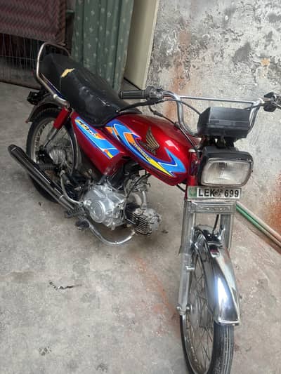 Honda cd 70 2012 model urgent sale
